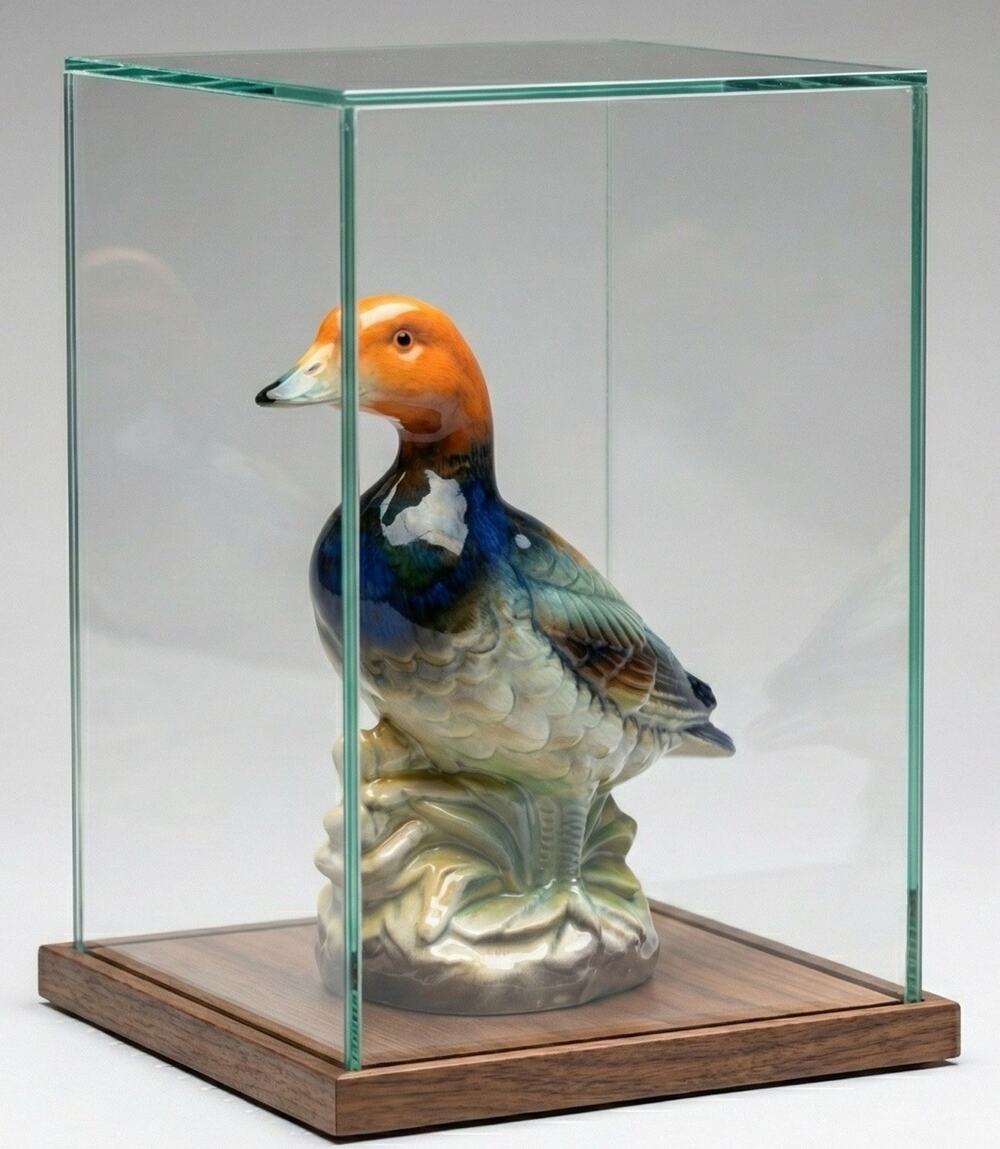 Orleans Japan Duck Figurine Vintage Ceramic Mallard Bird Home Decor